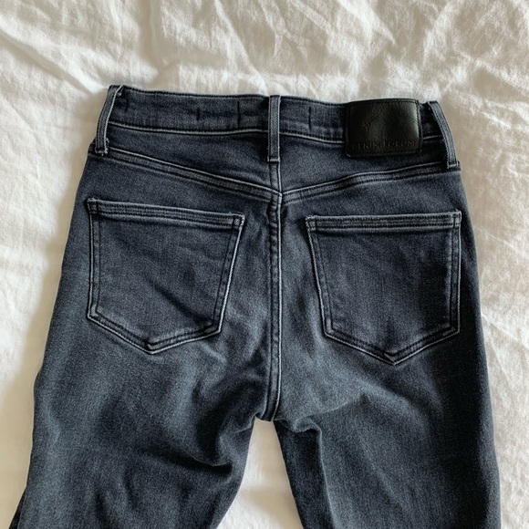 Denim Forum The Nico Mid Rise Skinny Denim Jeans 26L - Picture 13 of 13